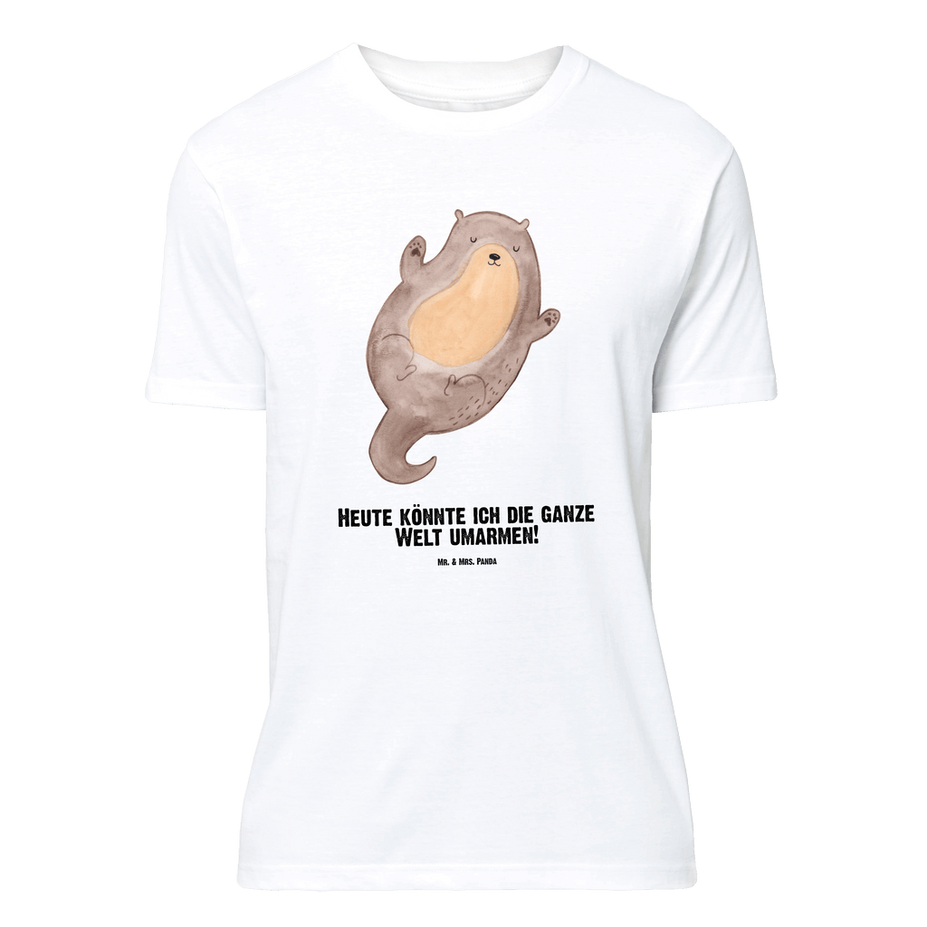 Größe XXL Personalisiertes T-Shirt Otter Umarmen T-Shirt Personalisiert, T-Shirt mit Namen, T-Shirt mit Aufruck, Männer, Frauen, Wunschtext, Bedrucken, Otter, Fischotter, Seeotter, Otter Seeotter See Otter