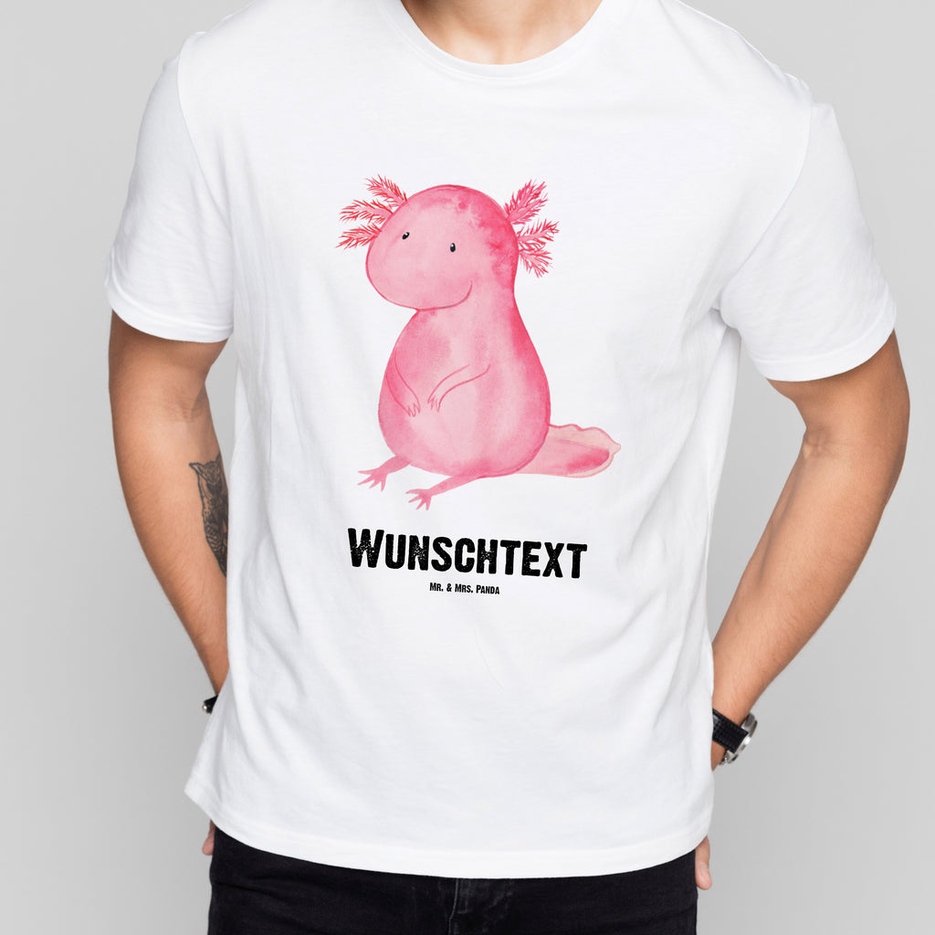 Größe L Personalisiertes T-Shirt Axolotl T-Shirt, Shirt, Tshirt, Lustiges T-Shirt, T-Shirt mit Spruch, Party, Junggesellenabschied, Jubiläum, Geburstag, Herrn, Damen, Männer, Frauen, Schlafshirt, Nachthemd, Sprüche, Axolotl, Molch, Axolot, vergnügt, fröhlich, zufrieden, Lebensstil, Weisheit, Lebensweisheit, Liebe, Freundin