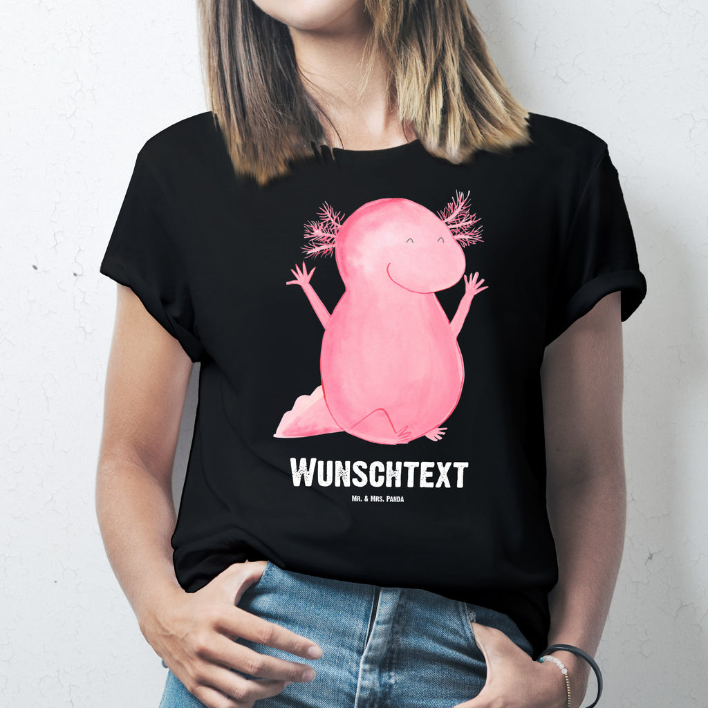 Größe L Personalisiertes T-Shirt Axolotl Hurra T-Shirt, Shirt, Tshirt, Lustiges T-Shirt, T-Shirt mit Spruch, Party, Junggesellenabschied, Jubiläum, Geburstag, Herrn, Damen, Männer, Frauen, Schlafshirt, Nachthemd, Sprüche, Axolotl, Molch, Axolot, Schwanzlurch, Lurch, Lurche, fröhlich, Spaß, Freude, Motivation, Zufriedenheit