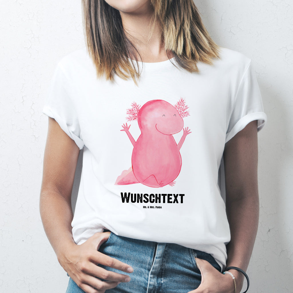 Größe L Personalisiertes T-Shirt Axolotl Hurra T-Shirt, Shirt, Tshirt, Lustiges T-Shirt, T-Shirt mit Spruch, Party, Junggesellenabschied, Jubiläum, Geburstag, Herrn, Damen, Männer, Frauen, Schlafshirt, Nachthemd, Sprüche, Axolotl, Molch, Axolot, Schwanzlurch, Lurch, Lurche, fröhlich, Spaß, Freude, Motivation, Zufriedenheit