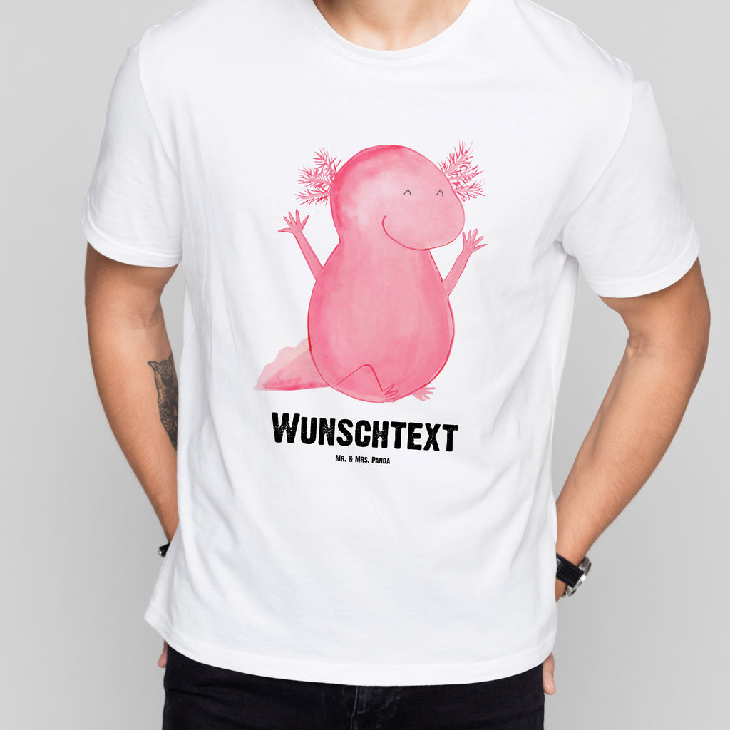 Größe L Personalisiertes T-Shirt Axolotl Hurra T-Shirt, Shirt, Tshirt, Lustiges T-Shirt, T-Shirt mit Spruch, Party, Junggesellenabschied, Jubiläum, Geburstag, Herrn, Damen, Männer, Frauen, Schlafshirt, Nachthemd, Sprüche, Axolotl, Molch, Axolot, Schwanzlurch, Lurch, Lurche, fröhlich, Spaß, Freude, Motivation, Zufriedenheit