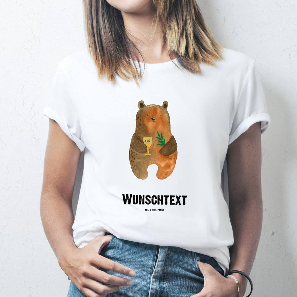 Größe L Personalisiertes T-Shirt Konfirmation-Bär T-Shirt, Shirt, Tshirt, Lustiges T-Shirt, T-Shirt mit Spruch, Party, Junggesellenabschied, Jubiläum, Geburstag, Herrn, Damen, Männer, Frauen, Schlafshirt, Nachthemd, Sprüche, Bär, Teddy, Teddybär, Konfirmation, Kirche, evangelisch, Gottesdienst