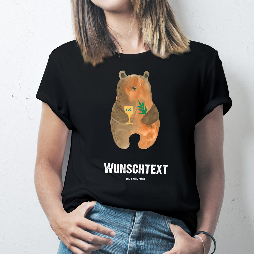 Größe L Personalisiertes T-Shirt Konfirmation-Bär T-Shirt, Shirt, Tshirt, Lustiges T-Shirt, T-Shirt mit Spruch, Party, Junggesellenabschied, Jubiläum, Geburstag, Herrn, Damen, Männer, Frauen, Schlafshirt, Nachthemd, Sprüche, Bär, Teddy, Teddybär, Konfirmation, Kirche, evangelisch, Gottesdienst