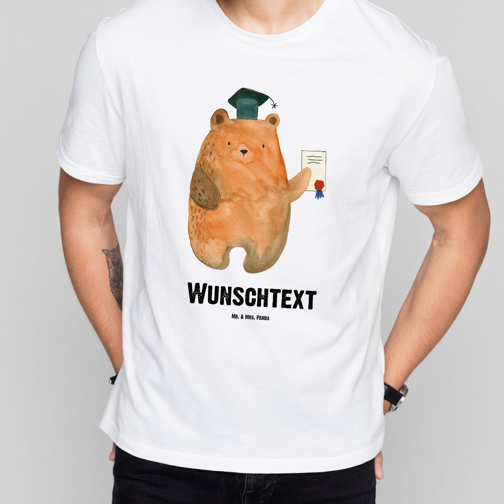 Größe L Personalisiertes T-Shirt Prüfungsbär T-Shirt, Shirt, Tshirt, Lustiges T-Shirt, T-Shirt mit Spruch, Party, Junggesellenabschied, Jubiläum, Geburstag, Herrn, Damen, Männer, Frauen, Schlafshirt, Nachthemd, Sprüche, Bär, Teddy, Teddybär, Abitur, Prüfungen, Prüfung bestanden, Abschluss, Zeugnis, Abschlusszeugnis