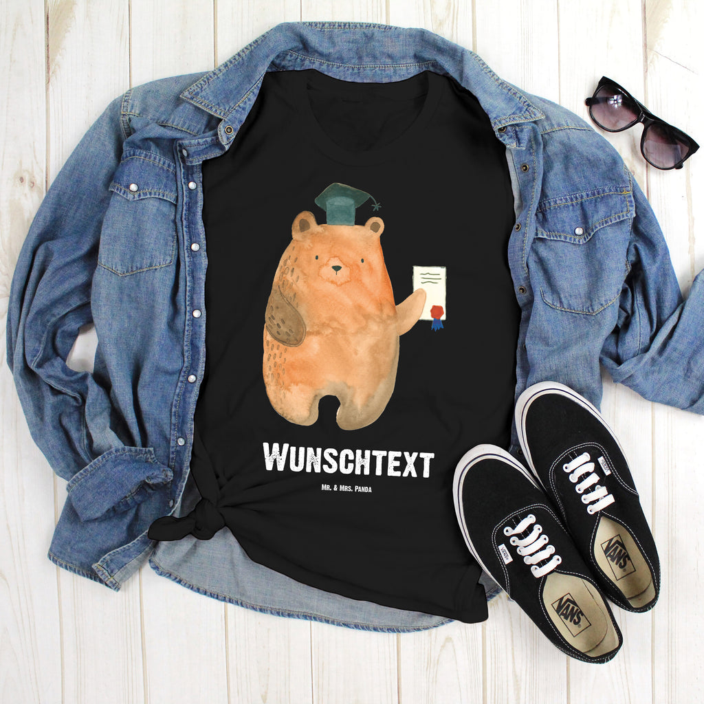 Größe L Personalisiertes T-Shirt Prüfungsbär T-Shirt, Shirt, Tshirt, Lustiges T-Shirt, T-Shirt mit Spruch, Party, Junggesellenabschied, Jubiläum, Geburstag, Herrn, Damen, Männer, Frauen, Schlafshirt, Nachthemd, Sprüche, Bär, Teddy, Teddybär, Abitur, Prüfungen, Prüfung bestanden, Abschluss, Zeugnis, Abschlusszeugnis