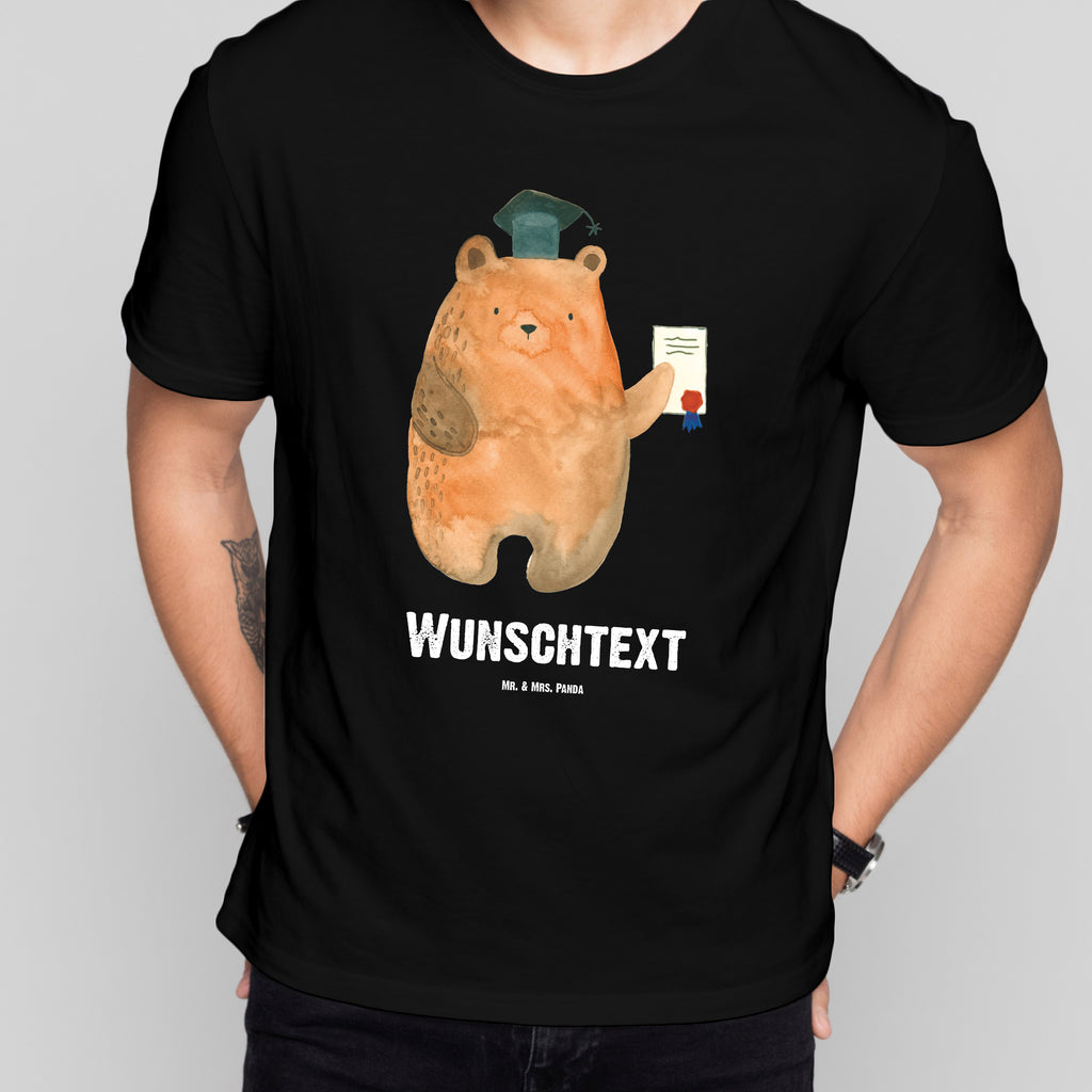 Größe L Personalisiertes T-Shirt Prüfungsbär T-Shirt, Shirt, Tshirt, Lustiges T-Shirt, T-Shirt mit Spruch, Party, Junggesellenabschied, Jubiläum, Geburstag, Herrn, Damen, Männer, Frauen, Schlafshirt, Nachthemd, Sprüche, Bär, Teddy, Teddybär, Abitur, Prüfungen, Prüfung bestanden, Abschluss, Zeugnis, Abschlusszeugnis