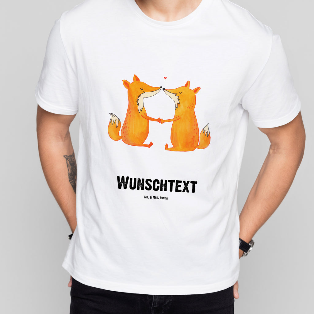 Größe L Personalisiertes T-Shirt Füchse Liebe T-Shirt, Shirt, Tshirt, Lustiges T-Shirt, T-Shirt mit Spruch, Party, Junggesellenabschied, Jubiläum, Geburstag, Herrn, Damen, Männer, Frauen, Schlafshirt, Nachthemd, Sprüche, Fuchs, Füchse, Fox, Liebe, Liebespaar, Paar, Partner, Freundin, Freund, Ehe, Verlobte, Ehemann, Ehefrau, Liebesbeweis