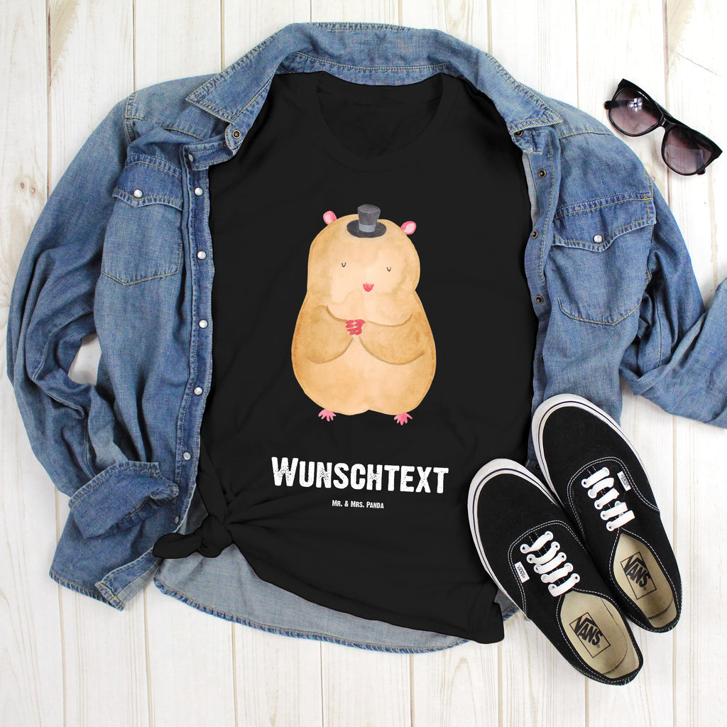 Größe L Personalisiertes T-Shirt Hamster mit Hut T-Shirt, Shirt, Tshirt, Lustiges T-Shirt, T-Shirt mit Spruch, Party, Junggesellenabschied, Jubiläum, Geburstag, Herrn, Damen, Männer, Frauen, Schlafshirt, Nachthemd, Sprüche, Tiermotive, Gute Laune, lustige Sprüche, Tiere, Hamster, Hut, Magier, Zylinder, Zwerghamster, Zauberer, Houdini