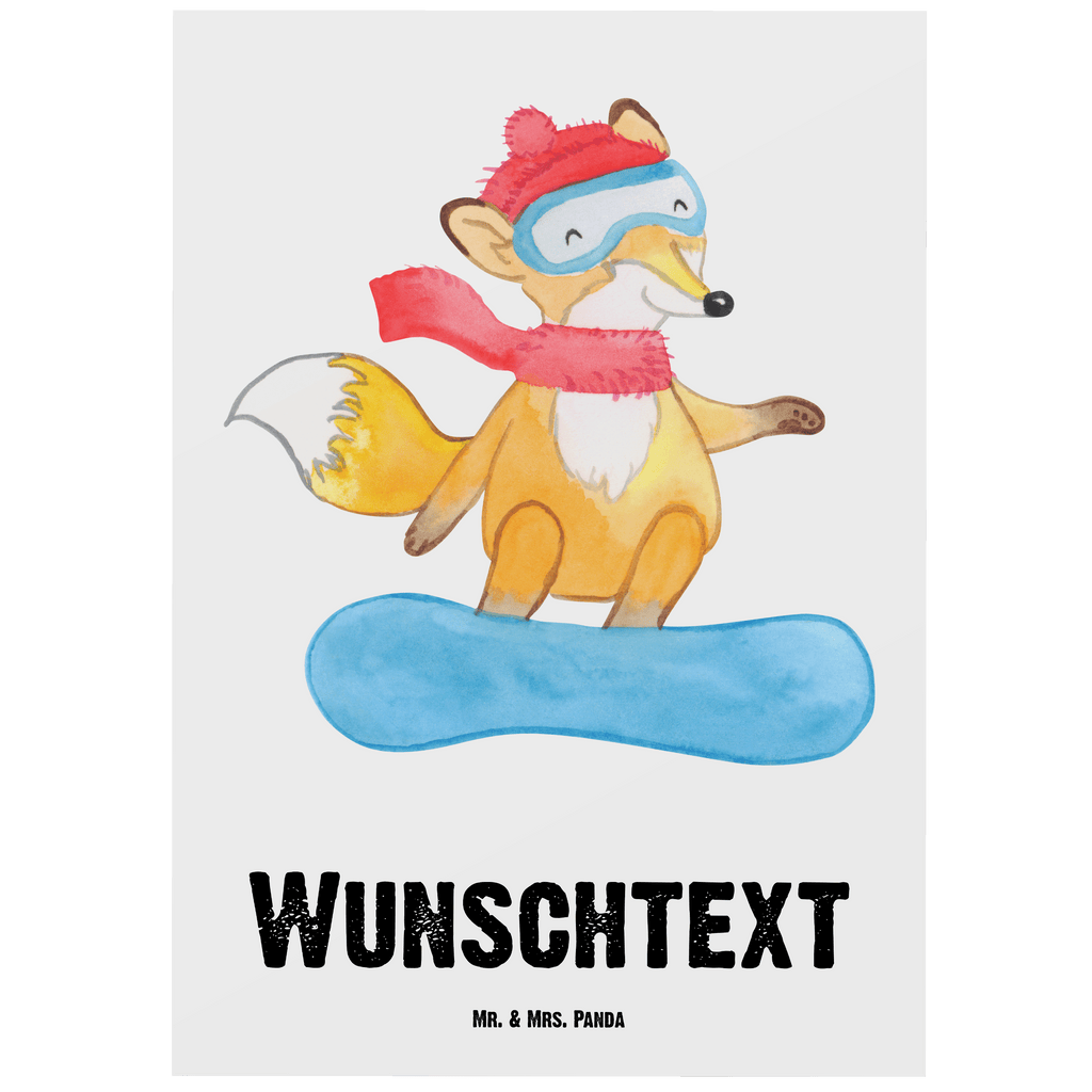 Personalisierte Postkarte Fuchs Snowboarden Medizin Postkarte mit Namen, Postkarte bedrucken, Postkarte mit Wunschtext, Postkarte personalisierbar, Geschenkkarte mit Namen, Grußkarte mit Namen, Karte mit Namen, Einladung mit Namen, Ansichtskarte mit Namen, Geschenkkarte mit Wunschtext, Grußkarte mit Wunschtext, Karte mit Wunschtext, Einladung mit Wunschtext, Ansichtskarte mit Wunschtext, Geschenk, Sport, Sportart, Hobby, Schenken, Danke, Dankeschön, Auszeichnung, Gewinn, Sportler, Snowboard, snowboarden, Wintersport, Snowboardschule, Winterurlaub