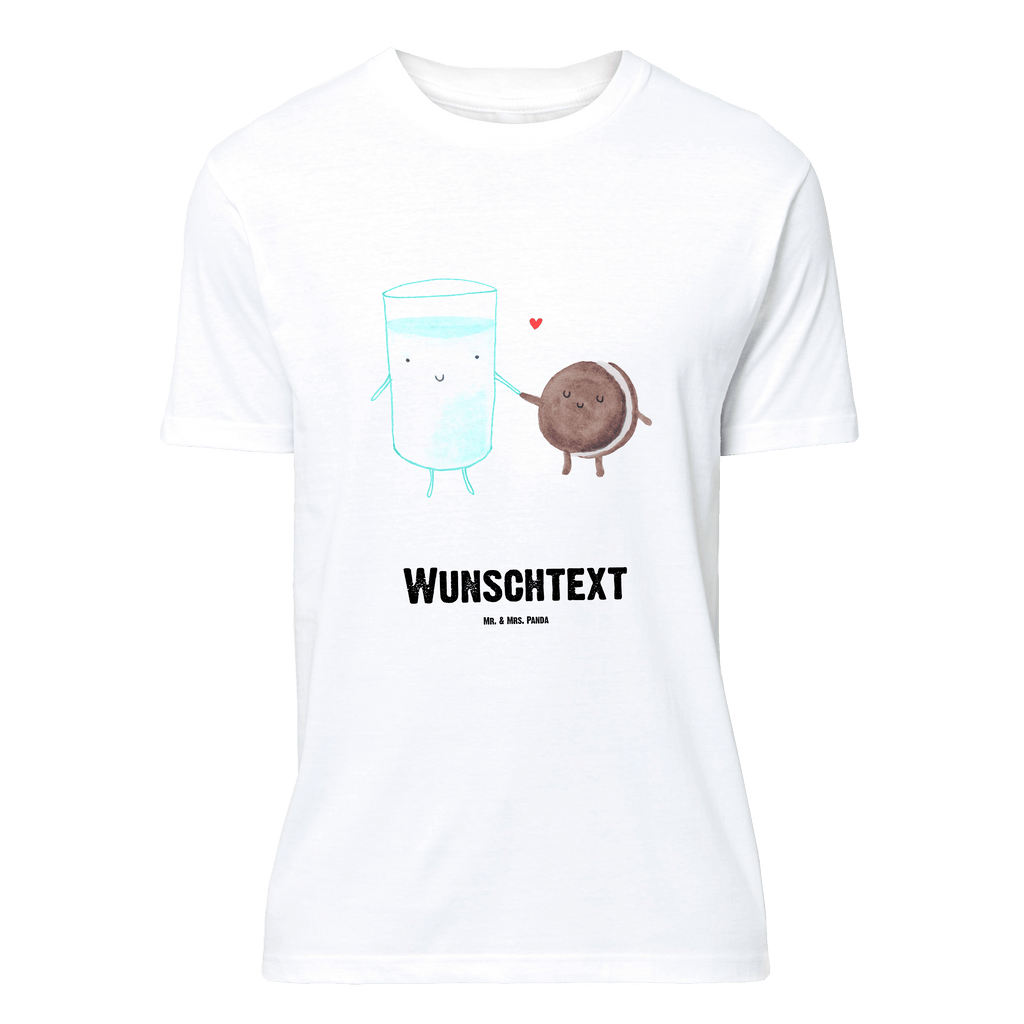 Größe S Personalisiertes T-Shirt Milch & Keks T-Shirt Personalisiert, T-Shirt mit Namen, T-Shirt mit Aufruck, Männer, Frauen, Tiermotive, Gute Laune, lustige Sprüche, Tiere, Milk, Cookie, Milch, Keks, Kekse, Kaffee, Einladung Frühstück, Motiv süß, romantisch, perfektes Paar