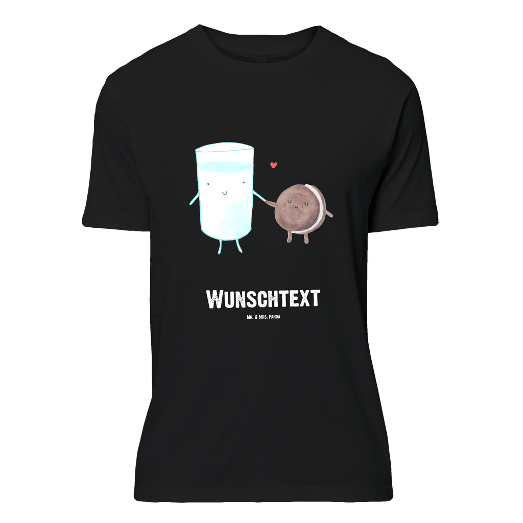 Größe S Personalisiertes T-Shirt Milch & Keks T-Shirt Personalisiert, T-Shirt mit Namen, T-Shirt mit Aufruck, Männer, Frauen, Tiermotive, Gute Laune, lustige Sprüche, Tiere, Milk, Cookie, Milch, Keks, Kekse, Kaffee, Einladung Frühstück, Motiv süß, romantisch, perfektes Paar