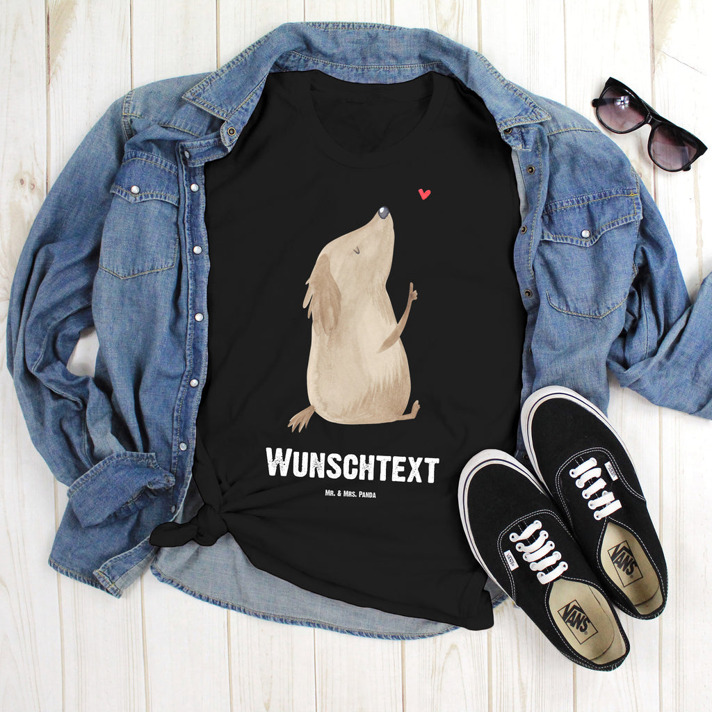 Größe S Personalisiertes T-Shirt Hund Liebe T-Shirt Personalisiert, T-Shirt mit Namen, T-Shirt mit Aufruck, Männer, Frauen, Hund, Hundemotiv, Haustier, Hunderasse, Tierliebhaber, Hundebesitzer, Sprüche, Liebe, Hundeglück, Hundeliebe, Hunde, Frauchen
