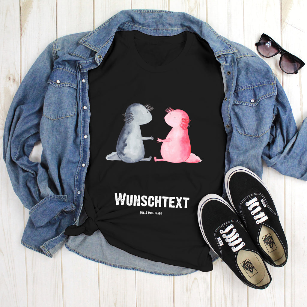 Größe S Personalisiertes T-Shirt Axolotl Liebe T-Shirt Personalisiert, T-Shirt mit Namen, T-Shirt mit Aufruck, Männer, Frauen, Axolotl, Molch, Axolot, Schwanzlurch, Lurch, Lurche, Liebe, große Liebe, Liebesbeweis, Freund, Verlobter, Ehemann, Jahrestag, Valentinstag