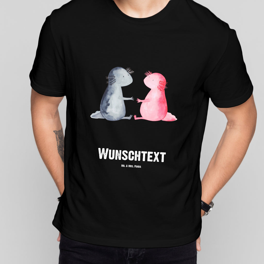 Größe S Personalisiertes T-Shirt Axolotl Liebe T-Shirt Personalisiert, T-Shirt mit Namen, T-Shirt mit Aufruck, Männer, Frauen, Axolotl, Molch, Axolot, Schwanzlurch, Lurch, Lurche, Liebe, große Liebe, Liebesbeweis, Freund, Verlobter, Ehemann, Jahrestag, Valentinstag