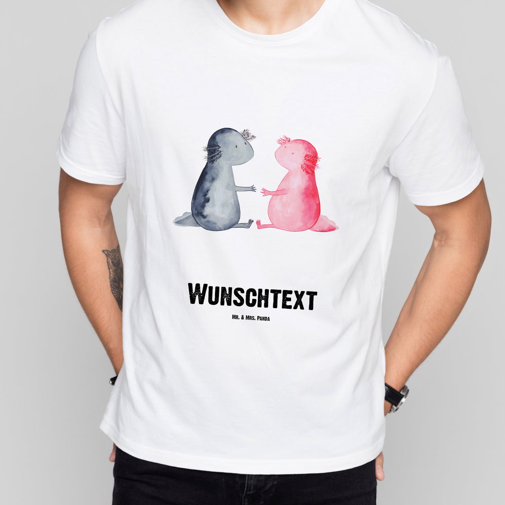 Größe S Personalisiertes T-Shirt Axolotl Liebe T-Shirt Personalisiert, T-Shirt mit Namen, T-Shirt mit Aufruck, Männer, Frauen, Axolotl, Molch, Axolot, Schwanzlurch, Lurch, Lurche, Liebe, große Liebe, Liebesbeweis, Freund, Verlobter, Ehemann, Jahrestag, Valentinstag