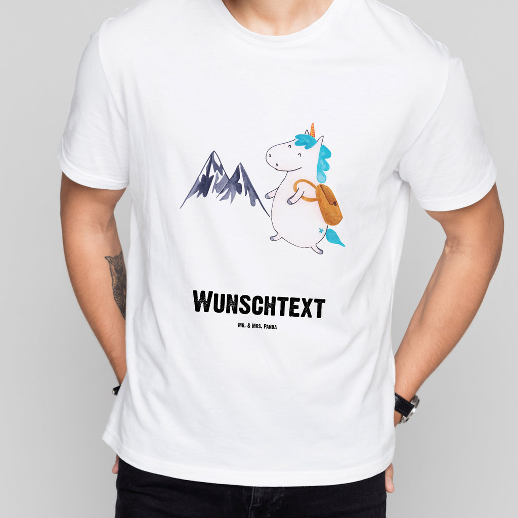 Größe S Personalisiertes T-Shirt Einhorn Bergsteiger T-Shirt Personalisiert, T-Shirt mit Namen, T-Shirt mit Aufruck, Männer, Frauen, Einhorn, Einhörner, Einhorn Deko, Pegasus, Unicorn, Bergsteiger, Abenteuer, Berge, Abenteurer, Weltenbummler, Weltreise, Reisen, Urlaub, Entdecker