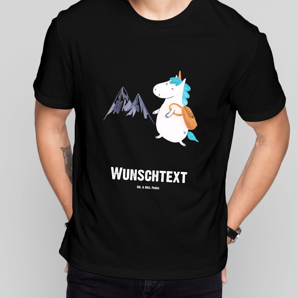 Größe S Personalisiertes T-Shirt Einhorn Bergsteiger T-Shirt Personalisiert, T-Shirt mit Namen, T-Shirt mit Aufruck, Männer, Frauen, Einhorn, Einhörner, Einhorn Deko, Pegasus, Unicorn, Bergsteiger, Abenteuer, Berge, Abenteurer, Weltenbummler, Weltreise, Reisen, Urlaub, Entdecker