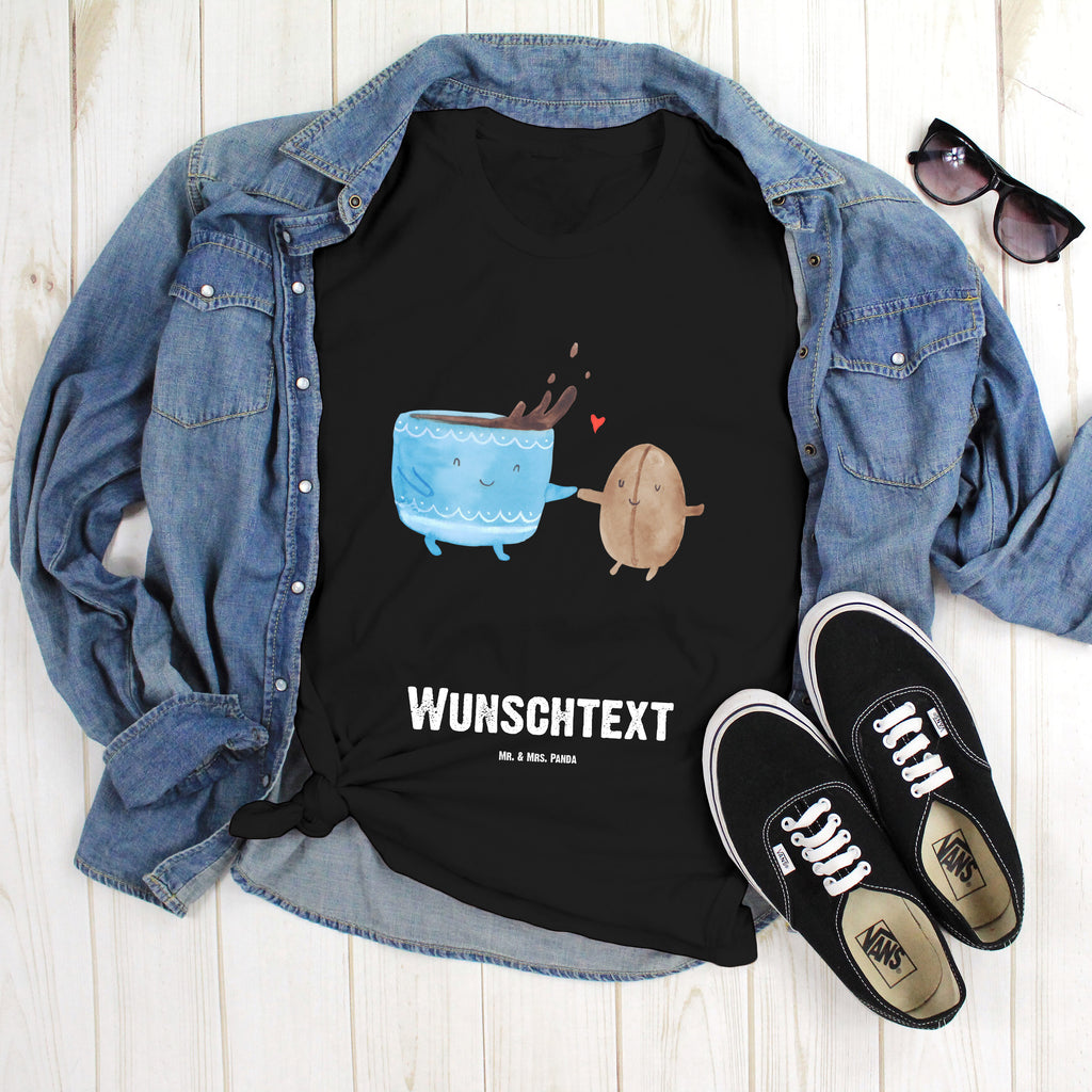 Größe S Personalisiertes T-Shirt Kaffee Bohne T-Shirt Personalisiert, T-Shirt mit Namen, T-Shirt mit Aufruck, Männer, Frauen, Tiermotive, Gute Laune, lustige Sprüche, Tiere, Kaffee, Kaffeebohne, Genuss, Zufriedenheit, Glück