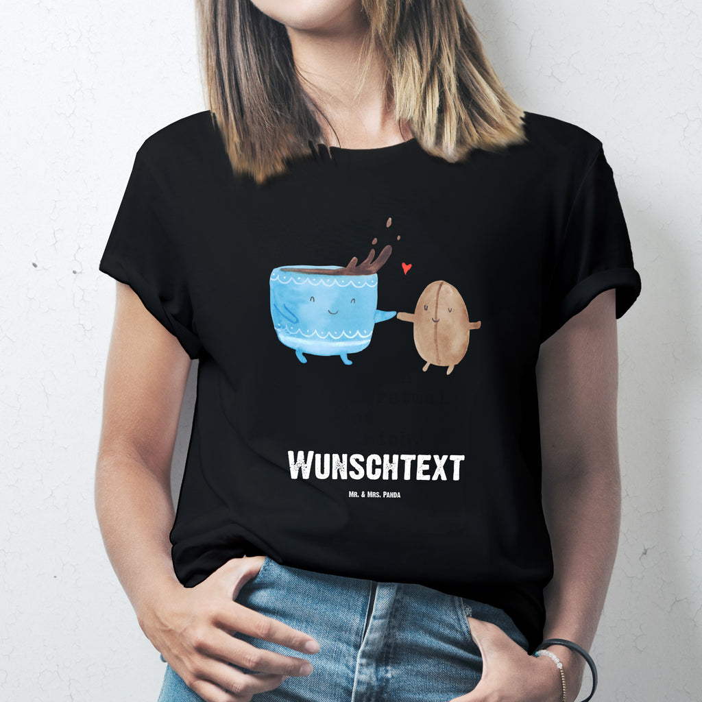 Größe S Personalisiertes T-Shirt Kaffee Bohne T-Shirt Personalisiert, T-Shirt mit Namen, T-Shirt mit Aufruck, Männer, Frauen, Tiermotive, Gute Laune, lustige Sprüche, Tiere, Kaffee, Kaffeebohne, Genuss, Zufriedenheit, Glück