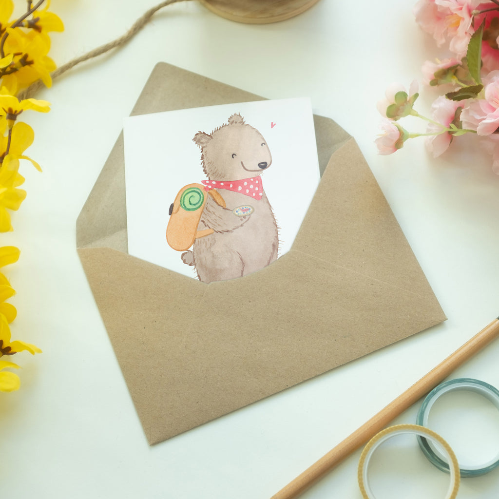 Personalisierte Grußkarte Bär Wandern Medizin Personalisierte Grußkarte, Personalisiertere Klappkarte, Personalisierte Einladungskarte, Personalisierte Glückwunschkarte, Personalisierte Hochzeitskarte, Personalisierte Geburtstagskarte, Grußkarte mit Namen, Grußkarte selber drucken, Grußkarte selbst gestalten, Grußkarte mit persönlichen Nachrichten, Grußkarte als Geldgeschenk, Grußkarten personalisiert, Geschenk, Sport, Sportart, Hobby, Schenken, Danke, Dankeschön, Auszeichnung, Gewinn, Sportler, Wandern, Bergsteigen, Wintertouren, Outdoor Sport, Freizeitsport, Spazieren, Natur entdecken