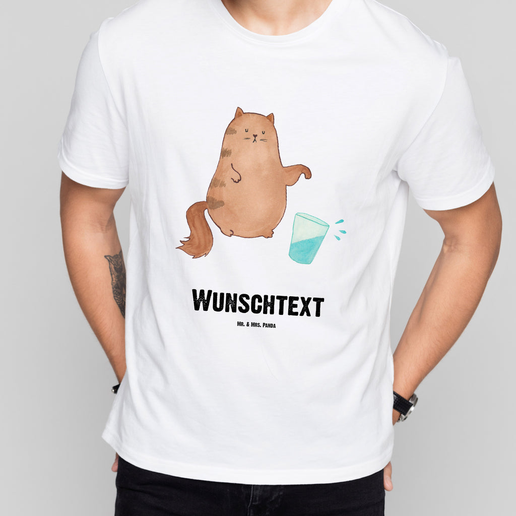 Größe M Personalisiertes T-Shirt Katze Wasserglas T-Shirt Personalisiert, T-Shirt mit Namen, T-Shirt mit Aufruck, Männer, Frauen, Katze, Katzenmotiv, Katzenfan, Katzendeko, Katzenfreund, Katzenliebhaber, Katzenprodukte, Katzenartikel, Katzenaccessoires, Katzensouvenirs, Katzenliebhaberprodukte, Katzenmotive, Katzen, Kater, Mietze, Cat, Cats, Katzenhalter, Katzenbesitzerin, Haustier, Wasser, Glas