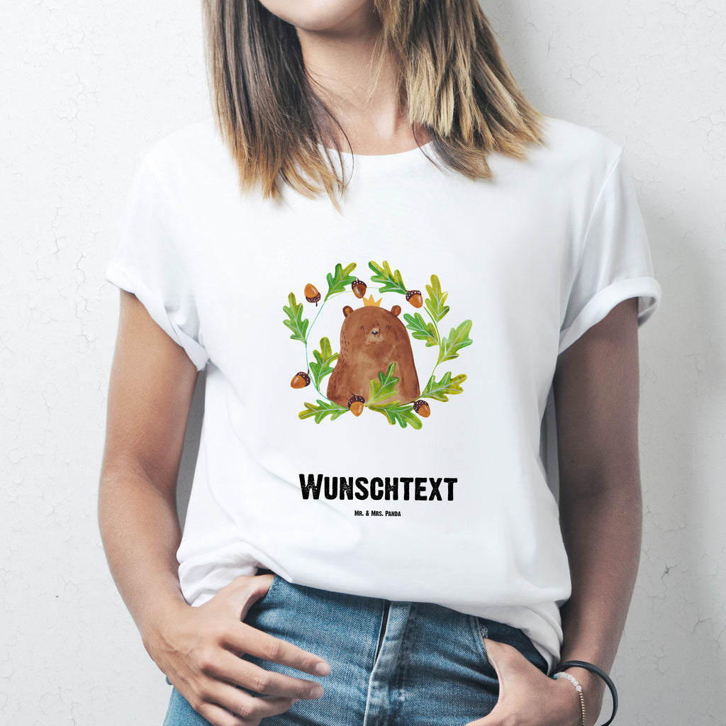 Größe M Personalisiertes T-Shirt Bär König T-Shirt Personalisiert, T-Shirt mit Namen, T-Shirt mit Aufruck, Männer, Frauen, Bär, Teddy, Teddybär, Papa, Papa Bär, bester Vater, bester Papa, weltbester Papa, Vatertag, Vater, Dad, Daddy, Papi