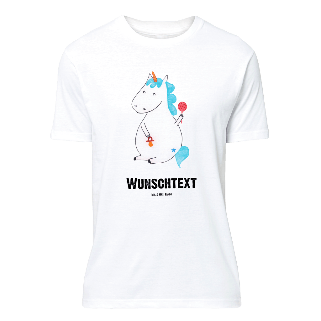 Größe M Personalisiertes T-Shirt Einhorn Baby T-Shirt Personalisiert, T-Shirt mit Namen, T-Shirt mit Aufruck, Männer, Frauen, Einhorn, Einhörner, Einhorn Deko, Pegasus, Unicorn, Mutter, Geburt, Geburtstag, erstes Kind, Baby, Babyglück, Nachwuchs, Eltern, Party, Kind, Schnuller