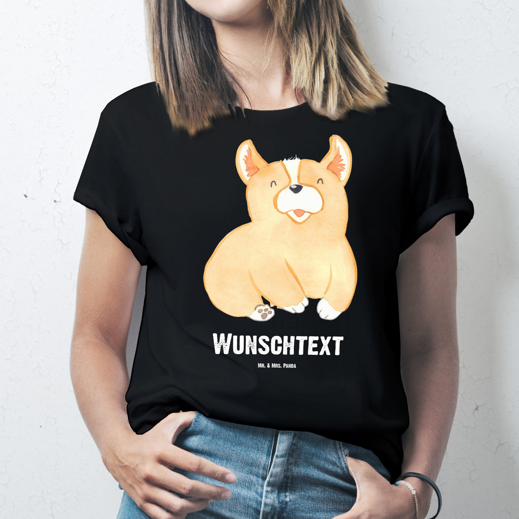 Größe M Personalisiertes T-Shirt Corgie T-Shirt Personalisiert, T-Shirt mit Namen, T-Shirt mit Aufruck, Männer, Frauen, Hund, Hundemotiv, Haustier, Hunderasse, Tierliebhaber, Hundebesitzer, Sprüche, Corgie, Welsh Corgie Pembroke, britisch, Motivation, Spruch, Hundespruch, Lebensfreude