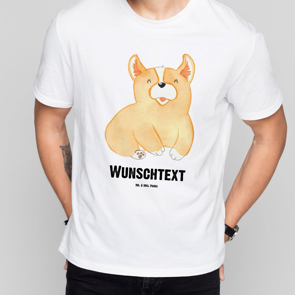 Größe M Personalisiertes T-Shirt Corgie T-Shirt Personalisiert, T-Shirt mit Namen, T-Shirt mit Aufruck, Männer, Frauen, Hund, Hundemotiv, Haustier, Hunderasse, Tierliebhaber, Hundebesitzer, Sprüche, Corgie, Welsh Corgie Pembroke, britisch, Motivation, Spruch, Hundespruch, Lebensfreude