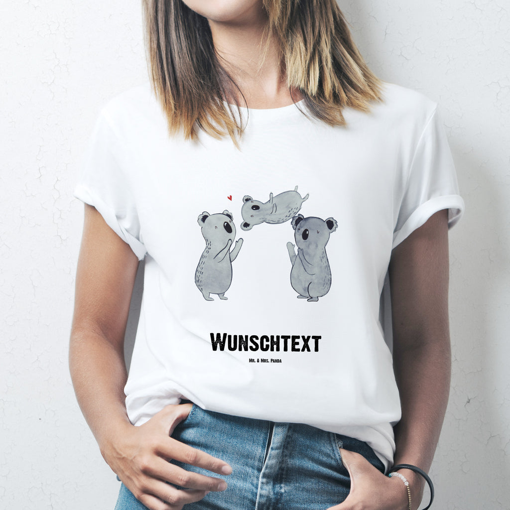 Größe M Personalisiertes T-Shirt Koala Feiern Sich T-Shirt Personalisiert, T-Shirt mit Namen, T-Shirt mit Aufruck, Männer, Frauen, Geburtstag, Geburtstagsgeschenk, Geschenk, Koala, Familie, Kind, Eltern, Herz, Liebe