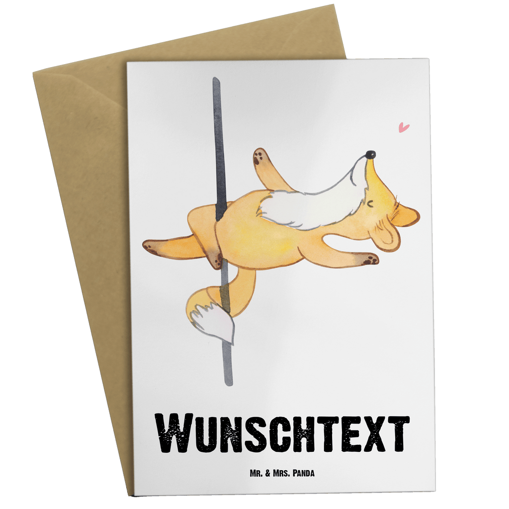 Personalisierte Grußkarte Fuchs Poledance Tage Personalisierte Grußkarte, Personalisiertere Klappkarte, Personalisierte Einladungskarte, Personalisierte Glückwunschkarte, Personalisierte Hochzeitskarte, Personalisierte Geburtstagskarte, Grußkarte mit Namen, Grußkarte selber drucken, Grußkarte selbst gestalten, Grußkarte mit persönlichen Nachrichten, Grußkarte als Geldgeschenk, Grußkarten personalisiert, Geschenk, Sport, Sportart, Hobby, Schenken, Danke, Dankeschön, Auszeichnung, Gewinn, Sportler, Pole Dance, Tanzen, Tanz