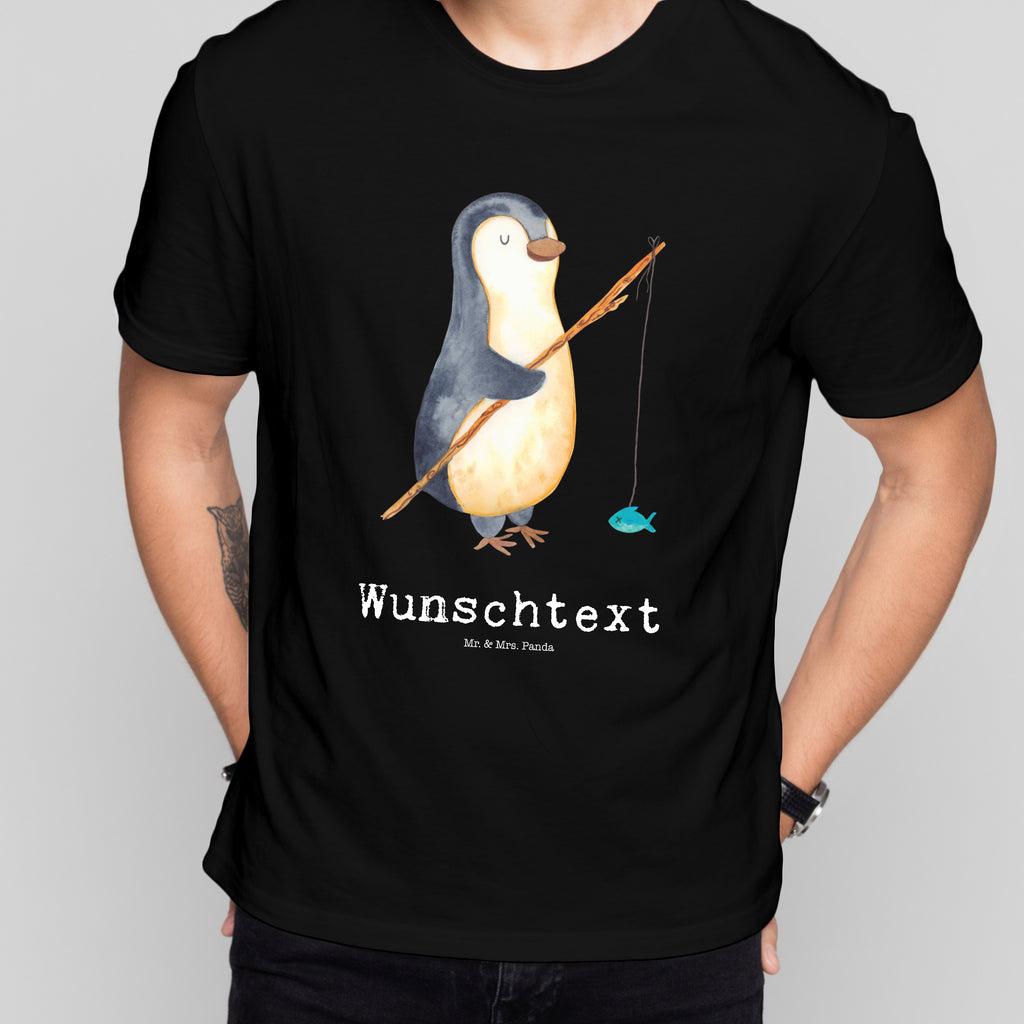 Größe M Personalisiertes T-Shirt Pinguin Angler T-Shirt Personalisiert, T-Shirt mit Namen, T-Shirt mit Aufruck, Männer, Frauen, Pinguin, Pinguine, Angeln, Angler, Tagträume, Hobby, Plan, Planer, Tagesplan, Neustart, Motivation, Geschenk, Freundinnen, Geschenkidee, Urlaub, Wochenende