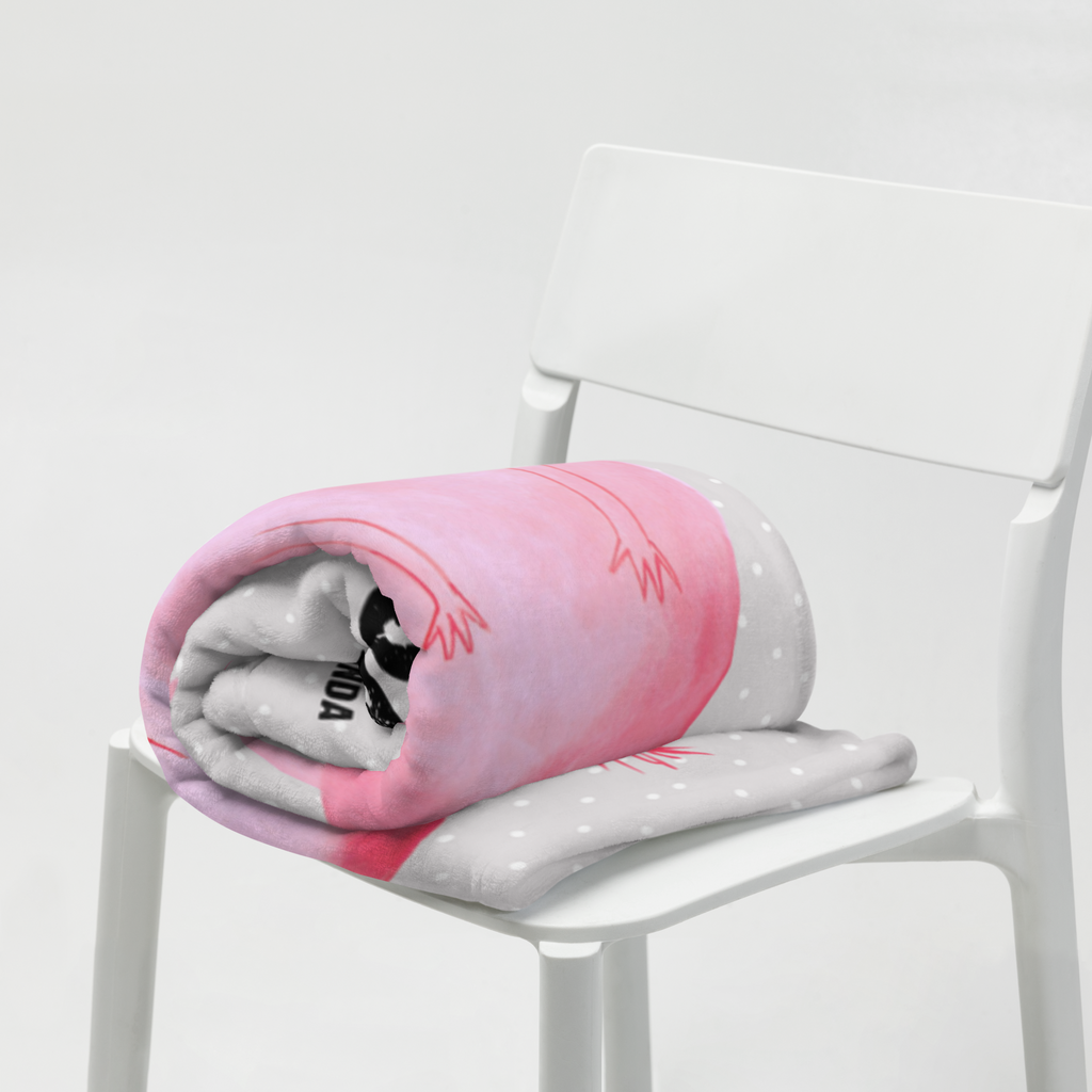 Personalisierte Decke Axolotl glücklich Personalisierte Decke, Decke mit Namen, Kuscheldecke mit Namen, Decke bedrucken, Kuscheldecke bedrucken, Axolotl, Molch, Axolot, Schwanzlurch, Lurch, Lurche, Motivation, gute Laune