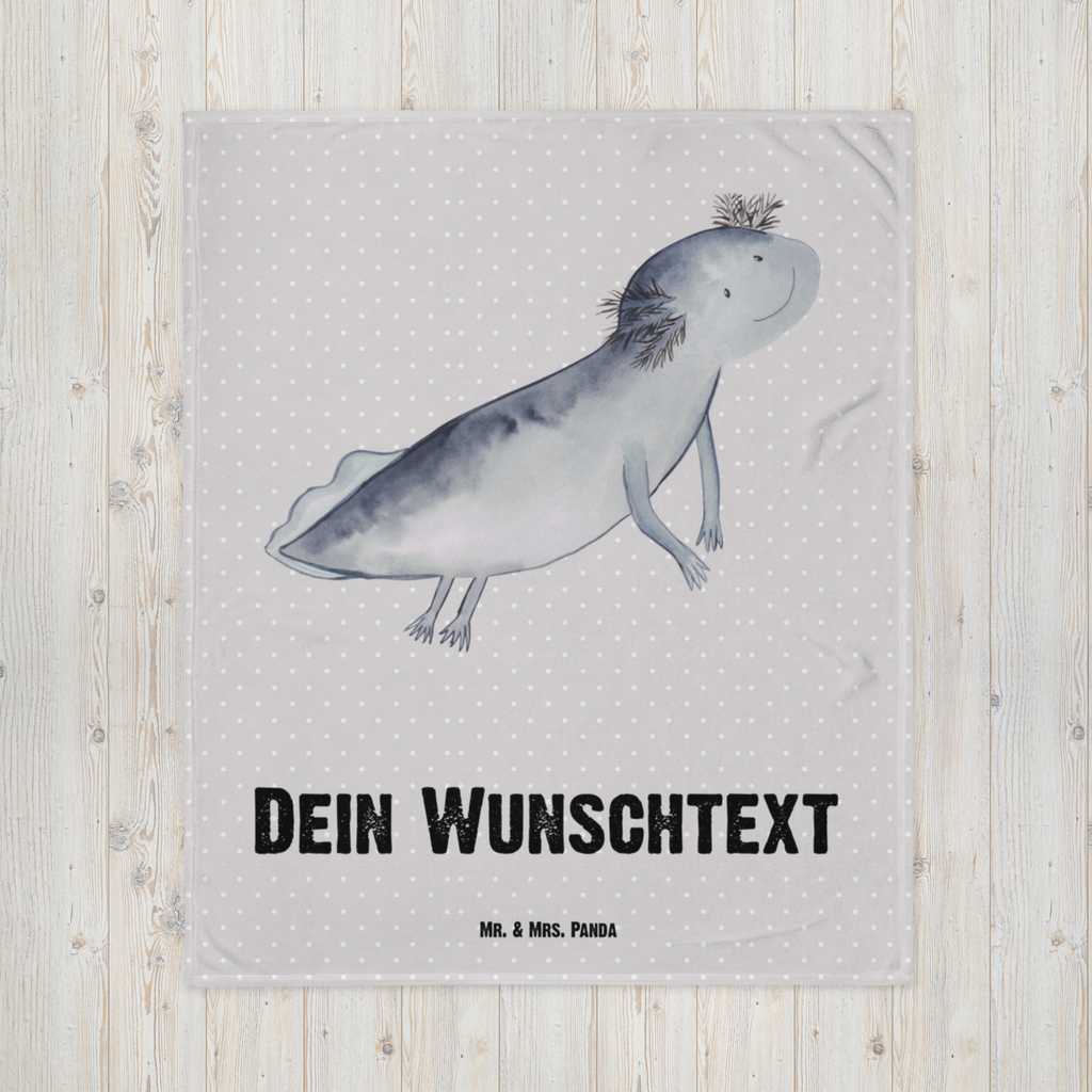Personalisierte Decke Axolotl schwimmt Personalisierte Decke, Decke mit Namen, Kuscheldecke mit Namen, Decke bedrucken, Kuscheldecke bedrucken, Axolotl, Molch, Axolot, Schwanzlurch, Lurch, Lurche, Problem, Probleme, Lösungen, Motivation