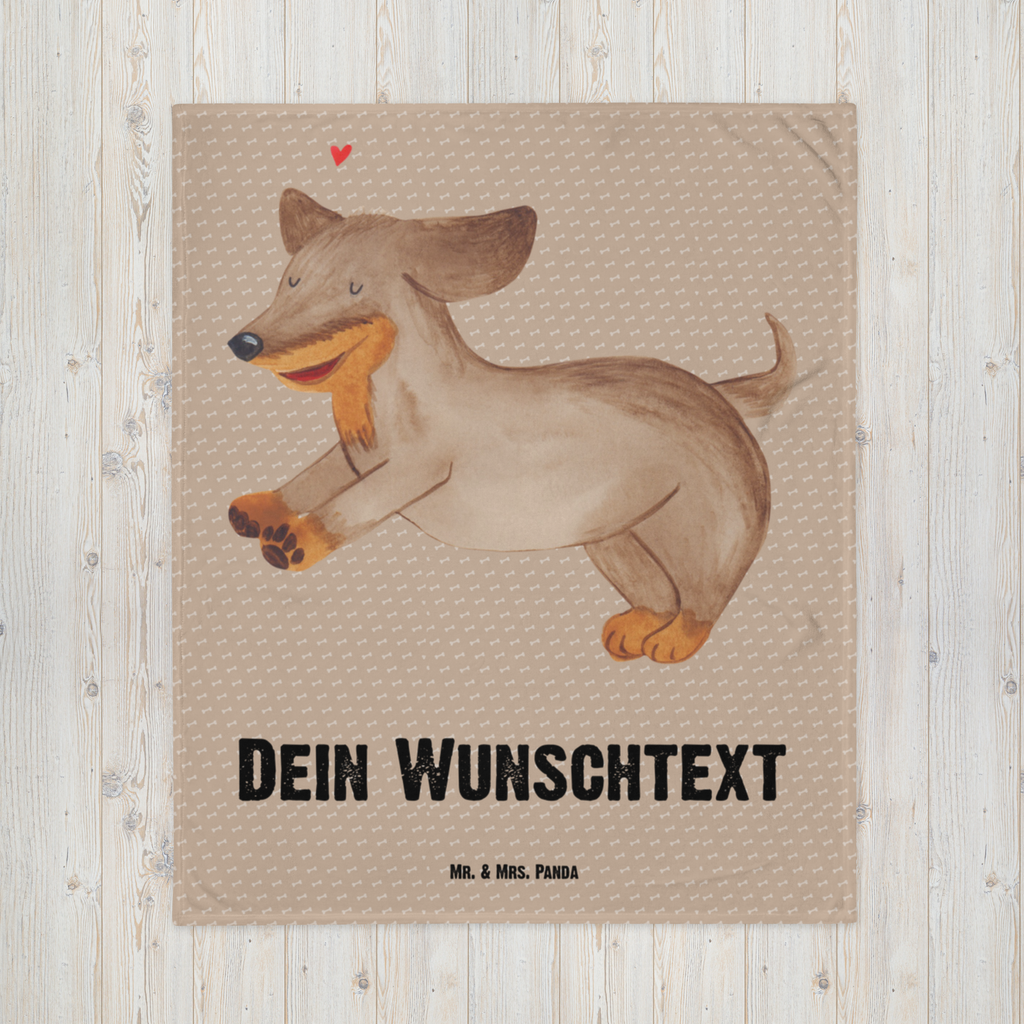 Personalisierte Decke Hund Dackel fröhlich Personalisierte Decke, Decke mit Namen, Kuscheldecke mit Namen, Decke bedrucken, Kuscheldecke bedrucken, Hund, Hundemotiv, Haustier, Hunderasse, Tierliebhaber, Hundebesitzer, Sprüche, Hunde, Dackel, Dachshund, happy dog