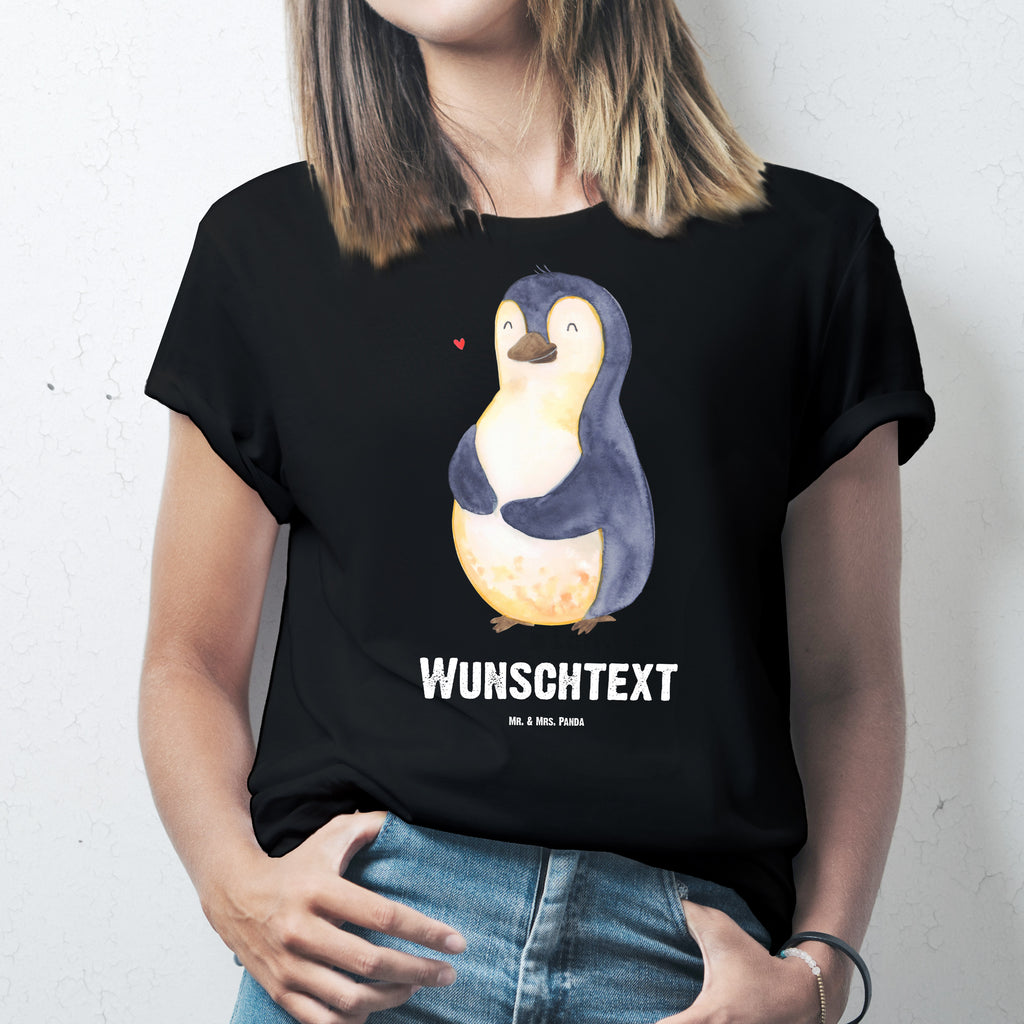 Größe XL Personalisiertes T-Shirt Pinguin Diät T-Shirt Personalisiert, T-Shirt mit Namen, T-Shirt mit Aufruck, Männer, Frauen, Pinguin, Pinguine, Diät, Abnehmen, Abspecken, Gewicht, Motivation, Selbstliebe, Körperliebe, Selbstrespekt
