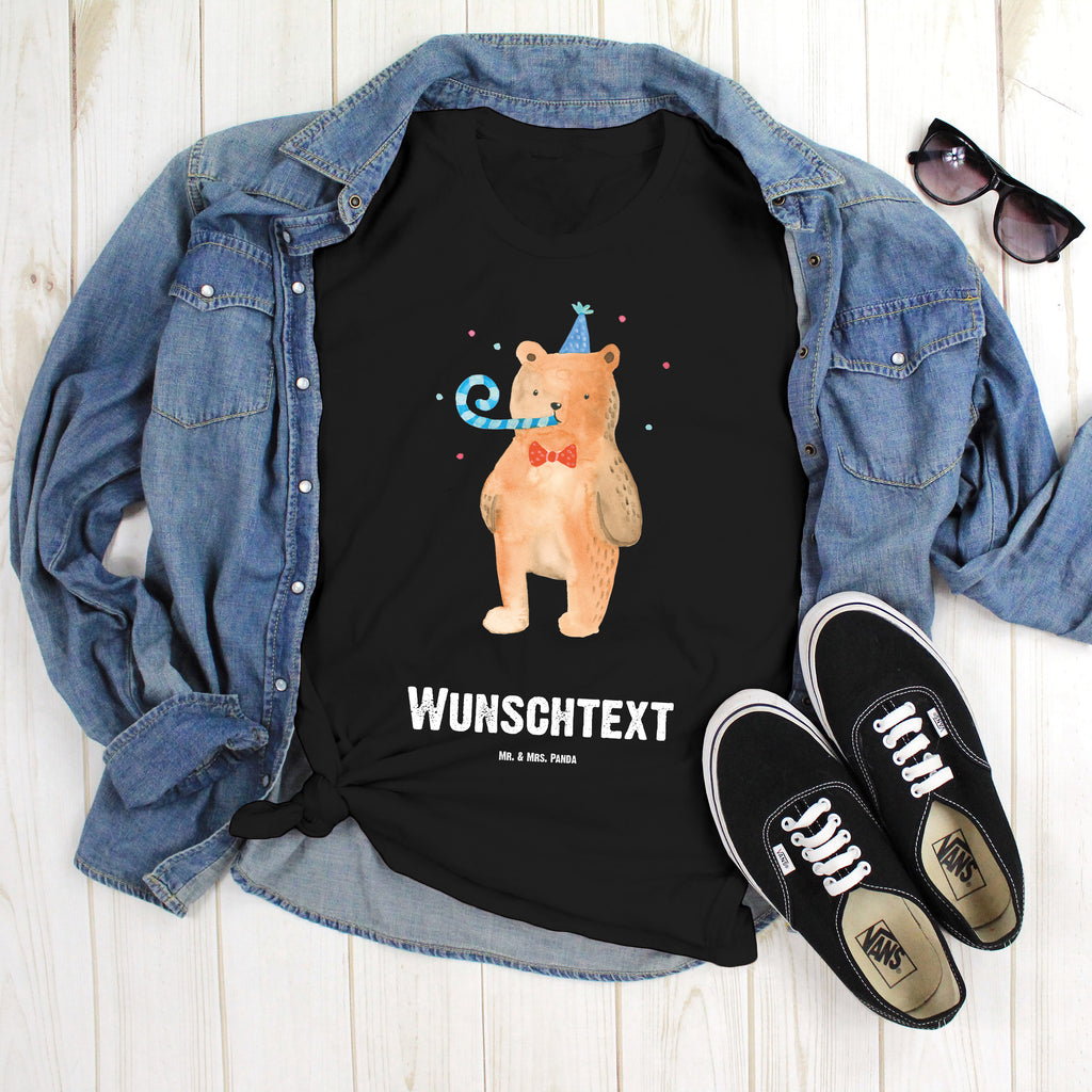 Größe XL Personalisiertes T-Shirt Birthday Bär T-Shirt Personalisiert, T-Shirt mit Namen, T-Shirt mit Aufruck, Männer, Frauen, Bär, Teddy, Teddybär, Happy Birthday, Alles Gute, Glückwunsch, Geburtstag