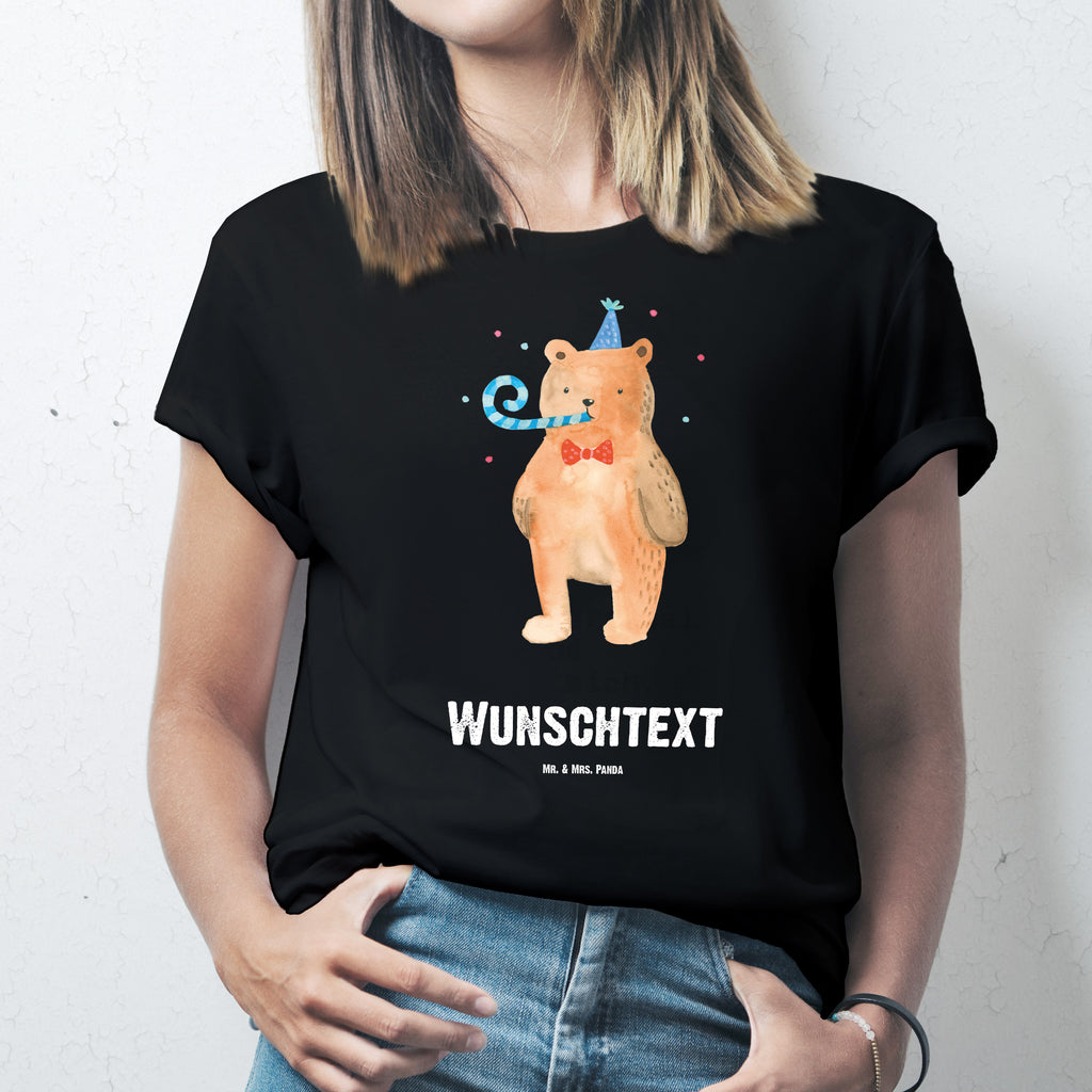 Größe XL Personalisiertes T-Shirt Birthday Bär T-Shirt Personalisiert, T-Shirt mit Namen, T-Shirt mit Aufruck, Männer, Frauen, Bär, Teddy, Teddybär, Happy Birthday, Alles Gute, Glückwunsch, Geburtstag