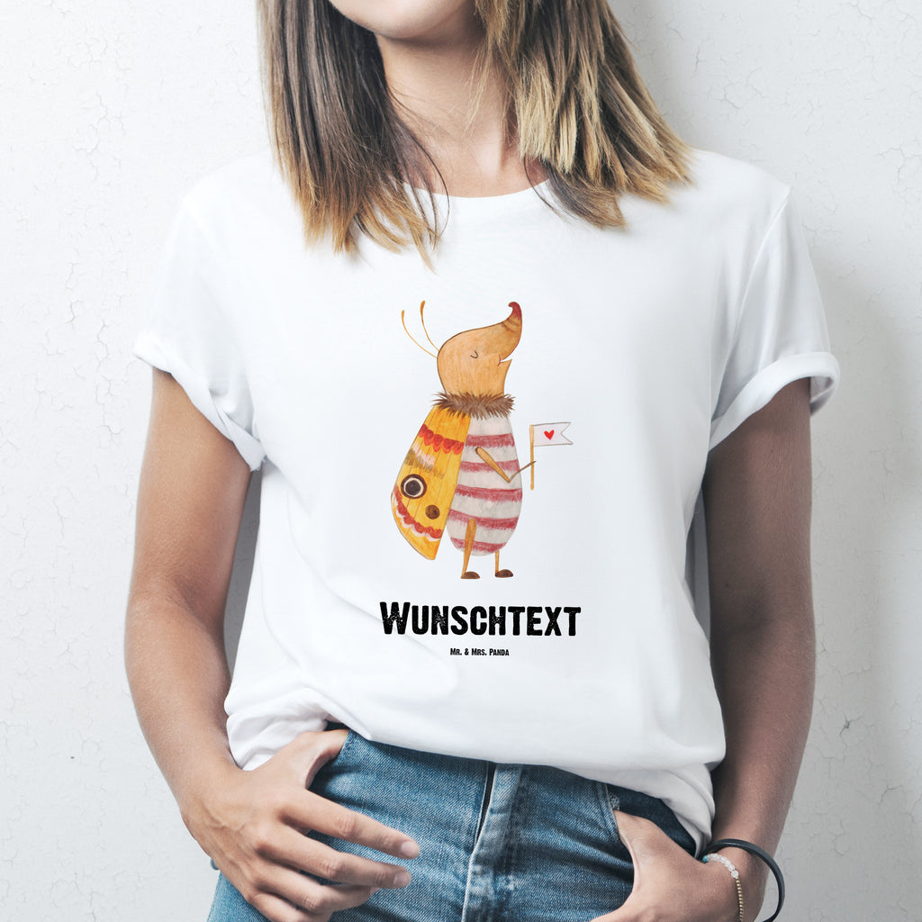 Größe XL Personalisiertes T-Shirt Nachtfalter mit Fähnchen T-Shirt Personalisiert, T-Shirt mit Namen, T-Shirt mit Aufruck, Männer, Frauen, Tiermotive, Gute Laune, lustige Sprüche, Tiere, Nachtfalter, Käfer, Spruch lustig, Spruch witzig, süß, niedlich, Küche Deko, Was kostet die Welt