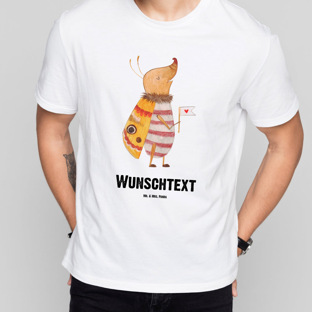 Größe XL Personalisiertes T-Shirt Nachtfalter mit Fähnchen T-Shirt Personalisiert, T-Shirt mit Namen, T-Shirt mit Aufruck, Männer, Frauen, Tiermotive, Gute Laune, lustige Sprüche, Tiere, Nachtfalter, Käfer, Spruch lustig, Spruch witzig, süß, niedlich, Küche Deko, Was kostet die Welt