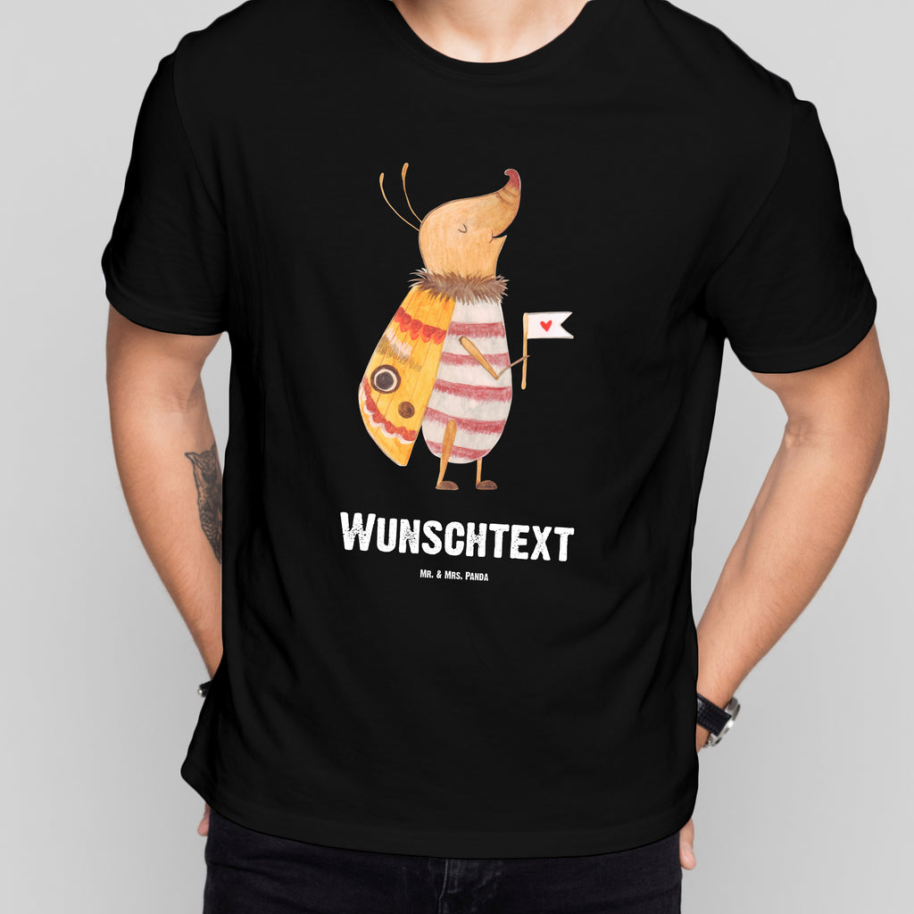 Größe XL Personalisiertes T-Shirt Nachtfalter mit Fähnchen T-Shirt Personalisiert, T-Shirt mit Namen, T-Shirt mit Aufruck, Männer, Frauen, Tiermotive, Gute Laune, lustige Sprüche, Tiere, Nachtfalter, Käfer, Spruch lustig, Spruch witzig, süß, niedlich, Küche Deko, Was kostet die Welt