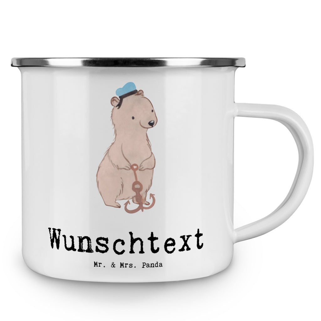 Personalisierte Emaille Tasse Matrosin mit Herz Emaille Tasse personalisiert, Emaille Tasse mit Namen, Campingtasse personalisiert, Namenstasse, Campingtasse bedrucken, Campinggeschirr personalsisert, Beruf, Ausbildung, Jubiläum, Abschied, Rente, Kollege, Kollegin, Geschenk, Schenken, Arbeitskollege, Mitarbeiter, Firma, Danke, Dankeschön, Matrosin, Seeleute, Schiff, Schiffsmechanikerin