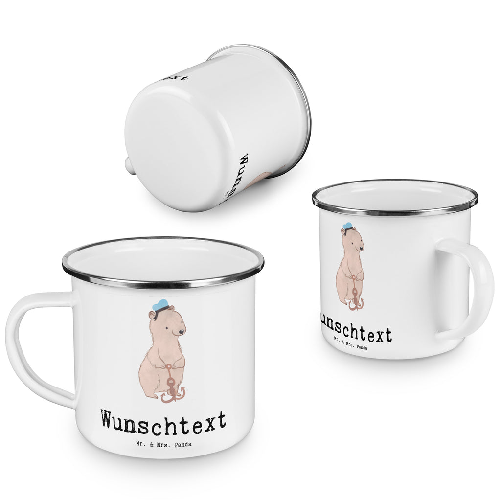 Personalisierte Emaille Tasse Matrosin mit Herz Emaille Tasse personalisiert, Emaille Tasse mit Namen, Campingtasse personalisiert, Namenstasse, Campingtasse bedrucken, Campinggeschirr personalsisert, Beruf, Ausbildung, Jubiläum, Abschied, Rente, Kollege, Kollegin, Geschenk, Schenken, Arbeitskollege, Mitarbeiter, Firma, Danke, Dankeschön, Matrosin, Seeleute, Schiff, Schiffsmechanikerin