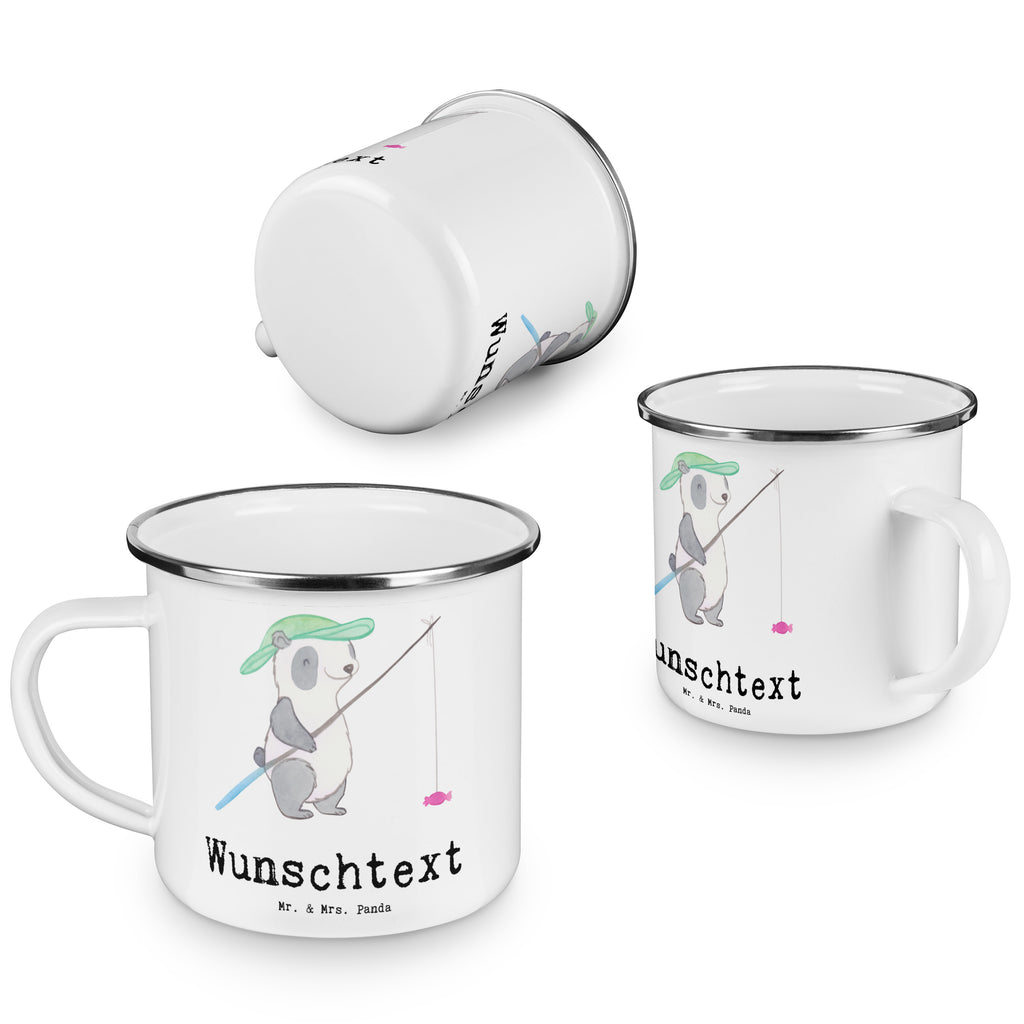 Personalisierte Emaille Tasse Panda Angeln Tage Emaille Tasse personalisiert, Emaille Tasse mit Namen, Campingtasse personalisiert, Namenstasse, Campingtasse bedrucken, Campinggeschirr personalsisert, Geschenk, Sport, Sportart, Hobby, Schenken, Danke, Dankeschön, Auszeichnung, Gewinn, Sportler, angeln, Angelsport, Angelverein, Angler, angeln gehen, Hobbyangler