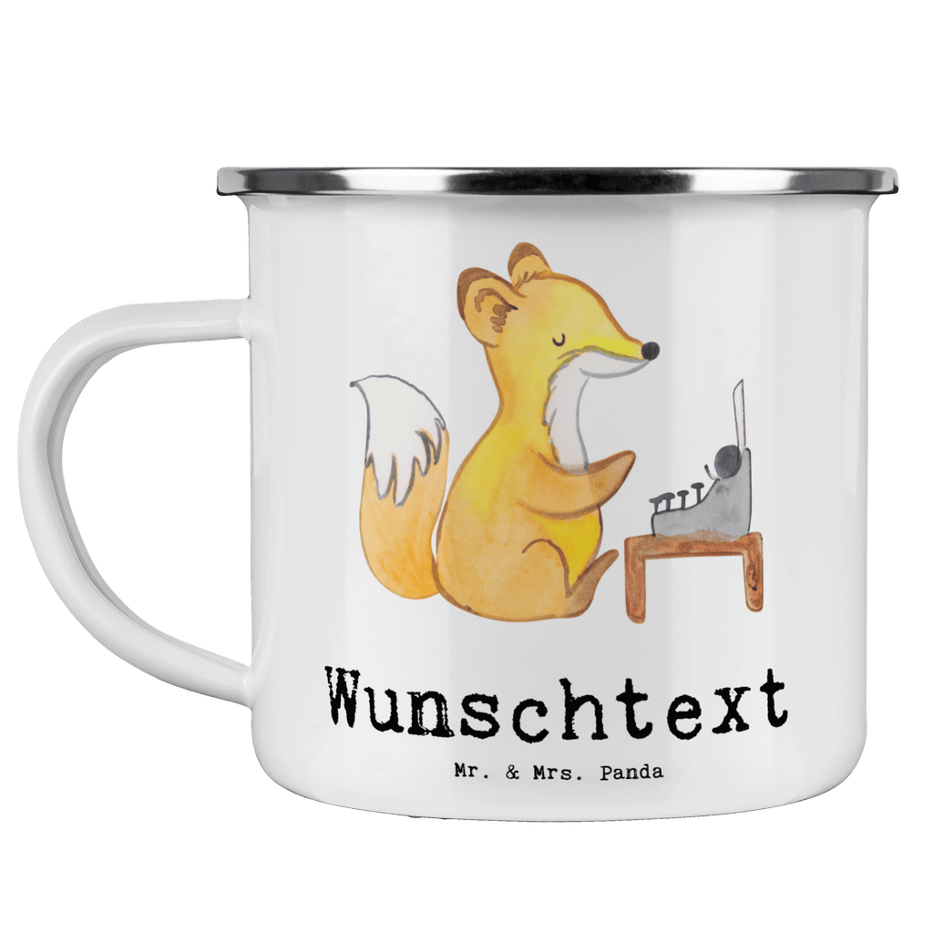 Personalisierte Emaille Tasse Online Redakteur mit Herz Emaille Tasse personalisiert, Emaille Tasse mit Namen, Campingtasse personalisiert, Namenstasse, Campingtasse bedrucken, Campinggeschirr personalsisert, Beruf, Ausbildung, Jubiläum, Abschied, Rente, Kollege, Kollegin, Geschenk, Schenken, Arbeitskollege, Mitarbeiter, Firma, Danke, Dankeschön