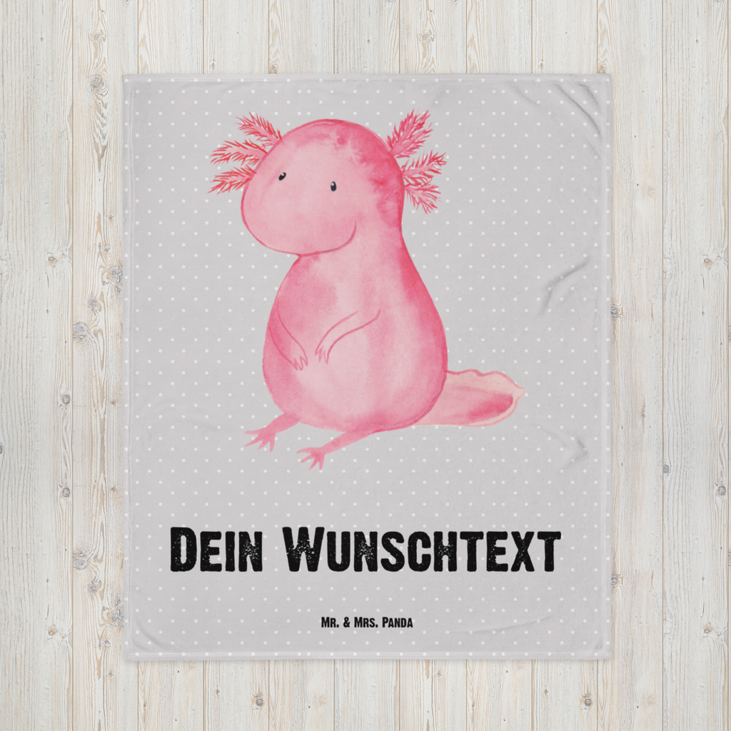 Babydecke mit Namen Axolotl Babdyecke personalisiert, Babydecke mit Namen, Babydecke bedrucken, Babygeschenk personalisiet, Babygeschenk mit Namen, Krabbeldecke mit Namen, Krabbeldecke personalisiert, Axolotl, Molch, Axolot, vergnügt, fröhlich, zufrieden, Lebensstil, Weisheit, Lebensweisheit, Liebe, Freundin