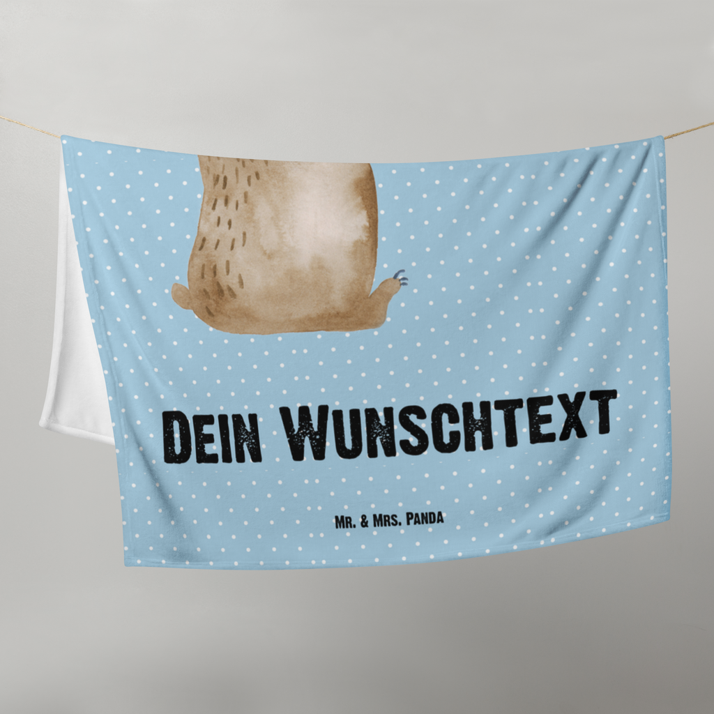 Babydecke mit Namen Bär Seifenblasen Babdyecke personalisiert, Babydecke mit Namen, Babydecke bedrucken, Babygeschenk personalisiet, Babygeschenk mit Namen, Krabbeldecke mit Namen, Krabbeldecke personalisiert, Bär, Teddy, Teddybär, Seifenblasen Bär Lustig Sein Glücklich Traurig Happy