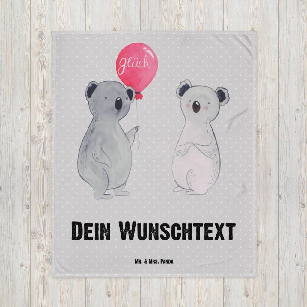 Babydecke mit Namen Koala Luftballon Babdyecke personalisiert, Babydecke mit Namen, Babydecke bedrucken, Babygeschenk personalisiet, Babygeschenk mit Namen, Krabbeldecke mit Namen, Krabbeldecke personalisiert, Koala, Koalabär, Luftballon, Party, Geburtstag, Geschenk