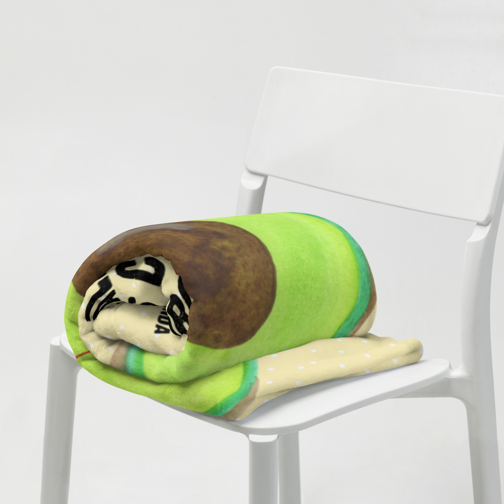 Babydecke Avocado Happy Babydecke, Babygeschenk, Geschenk Geburt, Babyecke Kuscheldecke, Krabbeldecke, Avocado, Veggie, Vegan, Gesund, Chaos