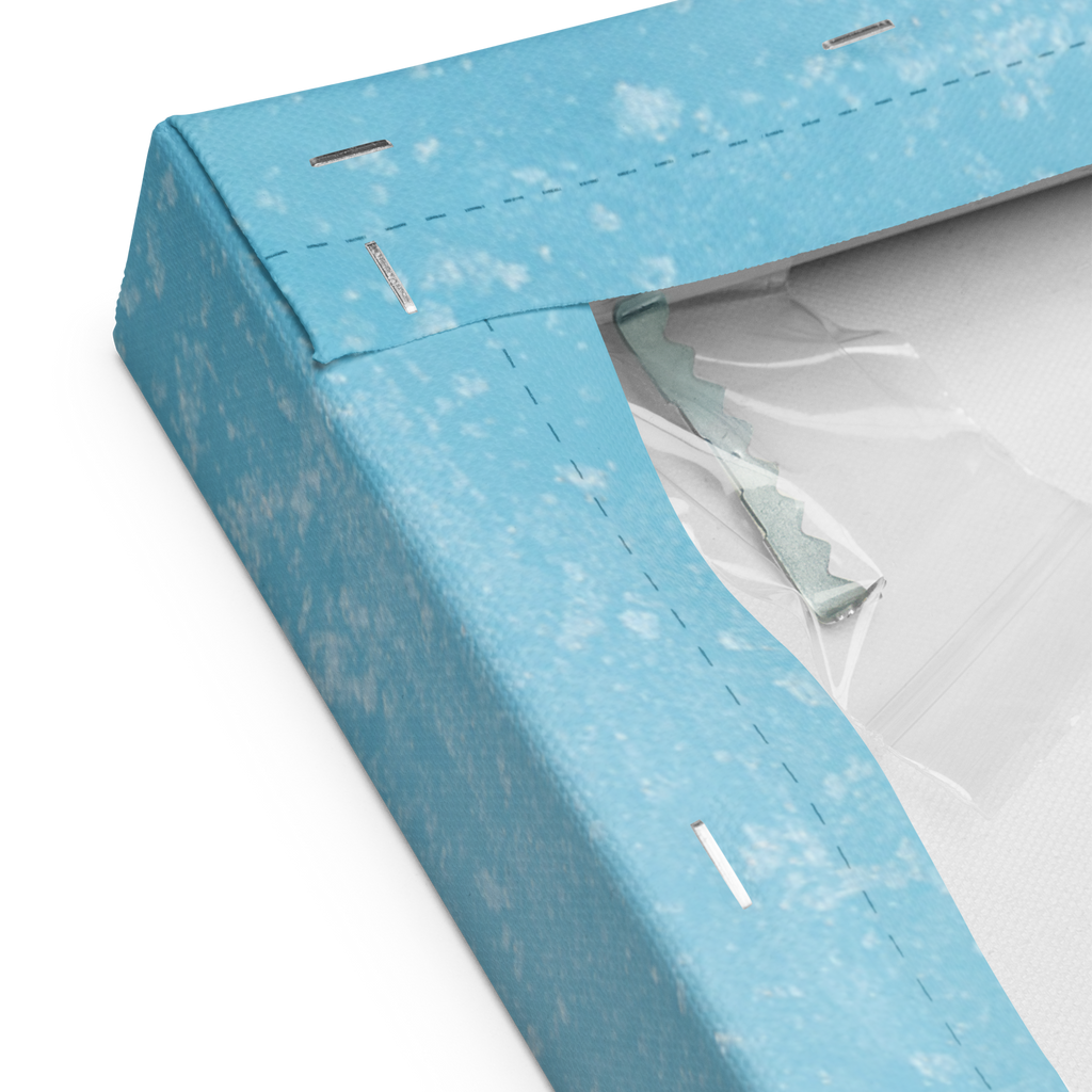 Leinwand Bild Rotkehlchen Schlitten Leinwand, Bild, Kunstdruck, Wanddeko, Dekoration, Winter, Weihnachten, Weihnachtsdeko, Nikolaus, Advent, Heiligabend, Wintermotiv, Schlitten, Vogel